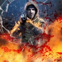 Atrapado en el fuego